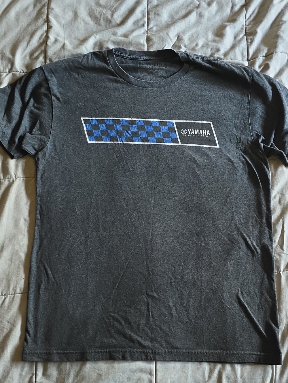 Checkered Yamaha Tee